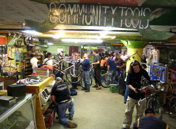 community bike shop